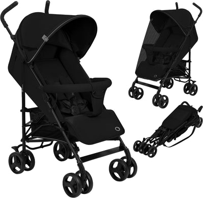 Lionelo Elia - buggy - light 7kg and durable stroller - umbrella buggy - 5-point harness - rich set - large basket - mosquito net - suitable for children up to 15 kg - adjustable backrest to lying position and footrest - from 6 months to 5 years