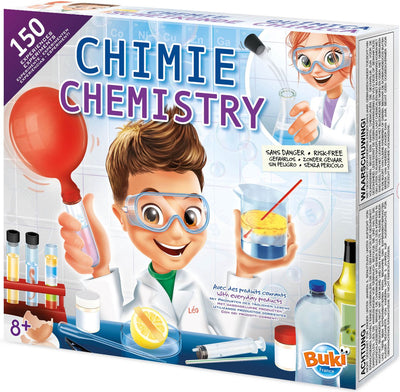 Buki france buki - chemistry set - experiment set - chemistry lab - chemistry set - 150 experiments