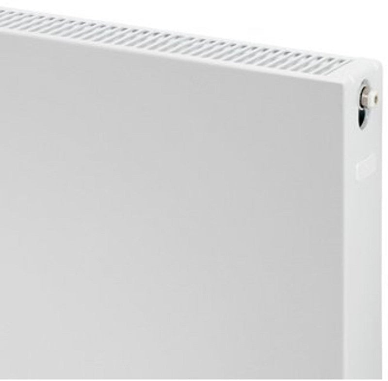 Plieger compact paneelradiator type 22 vlak - wit - 60 x 40 cm