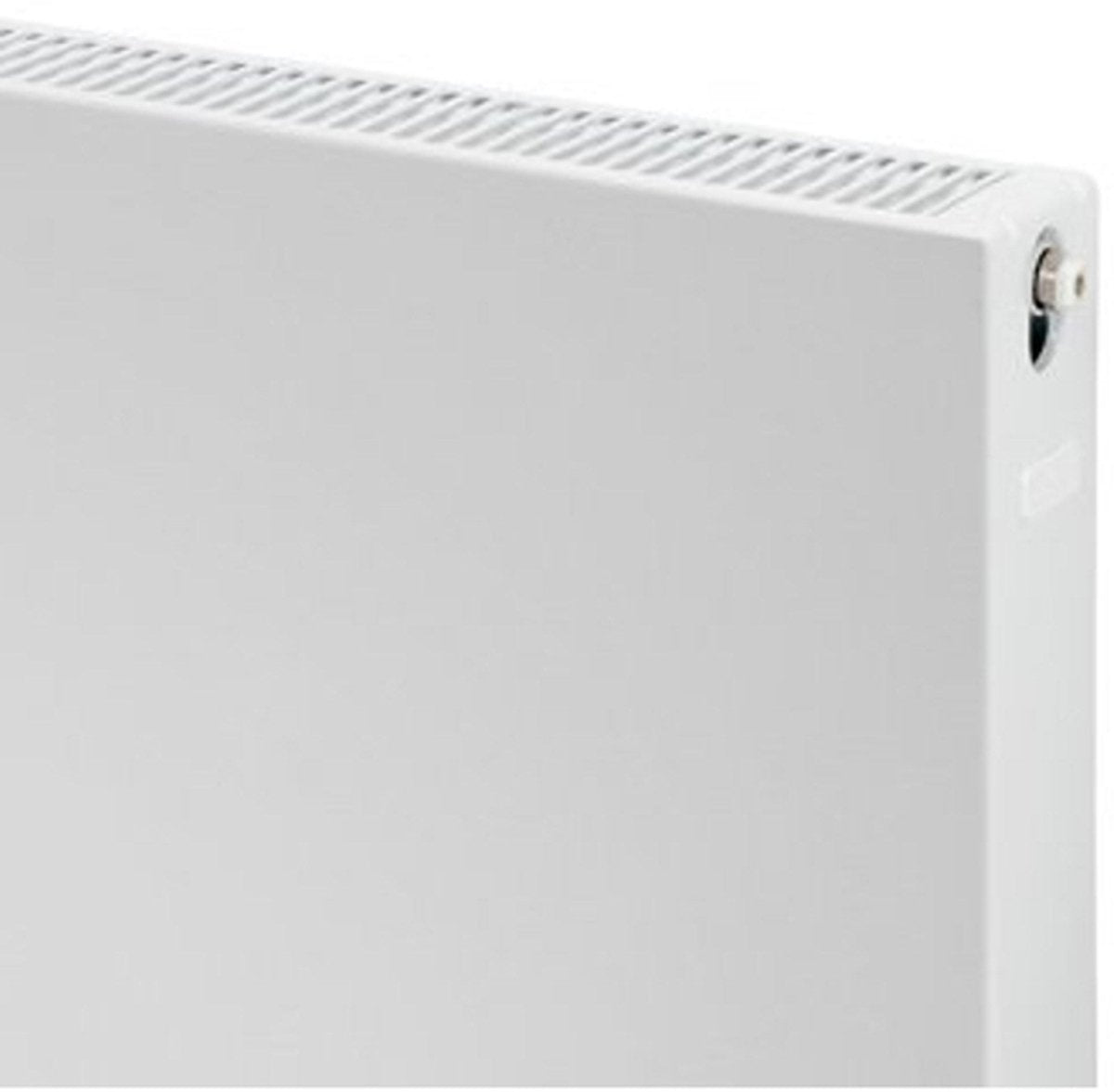 Plieger compact paneelradiator type 22 vlak - wit - 60 x 120 cm