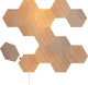 Nanoleaf elements hexagons starterkit - slimme verlichting - 13 led panelen - houteffect - google