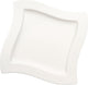 Piatto piano Villeroy Boch newwave - ø 27 cm - bianco