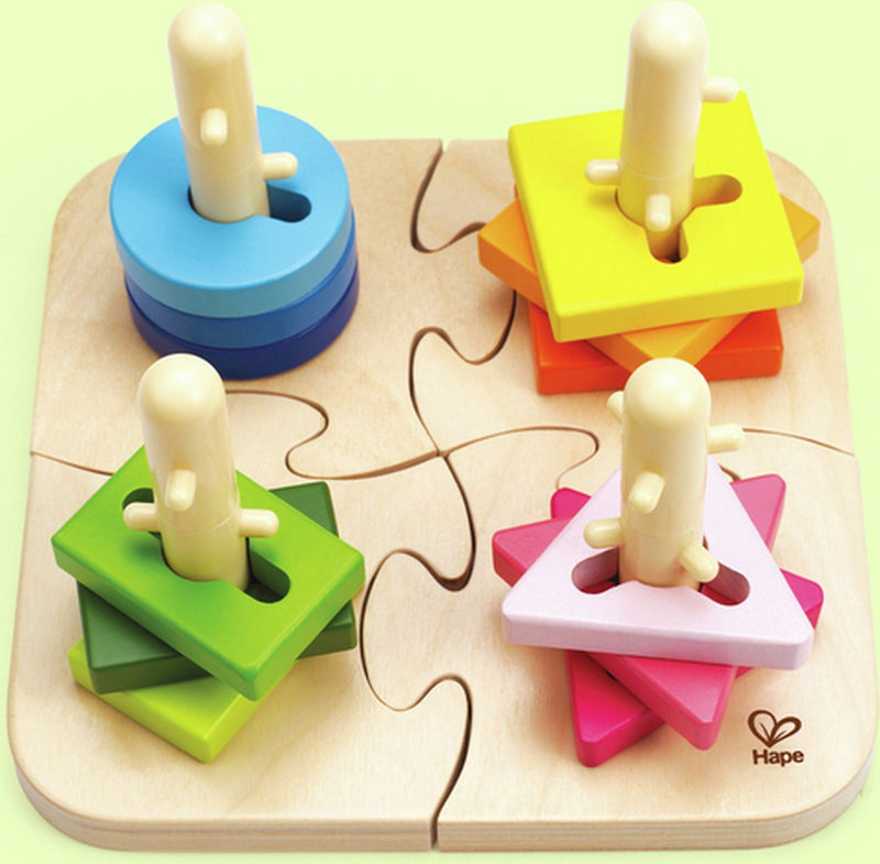 Hape clasificación de rompecabezas creativo