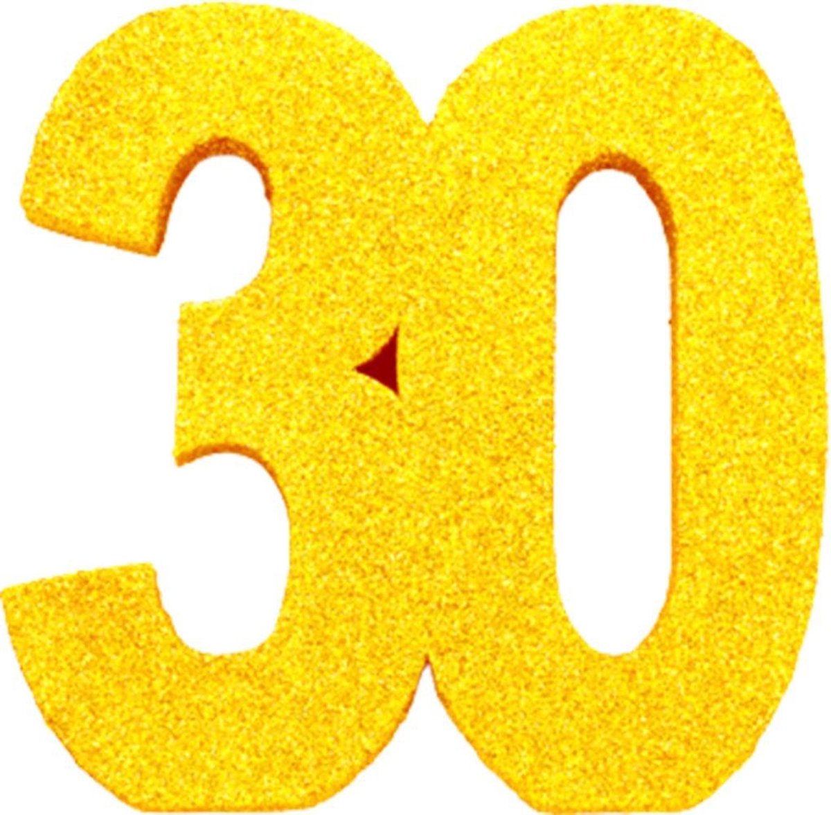 Decorazione per tavolo di compleanno senza marchio senza marchio oro 30.