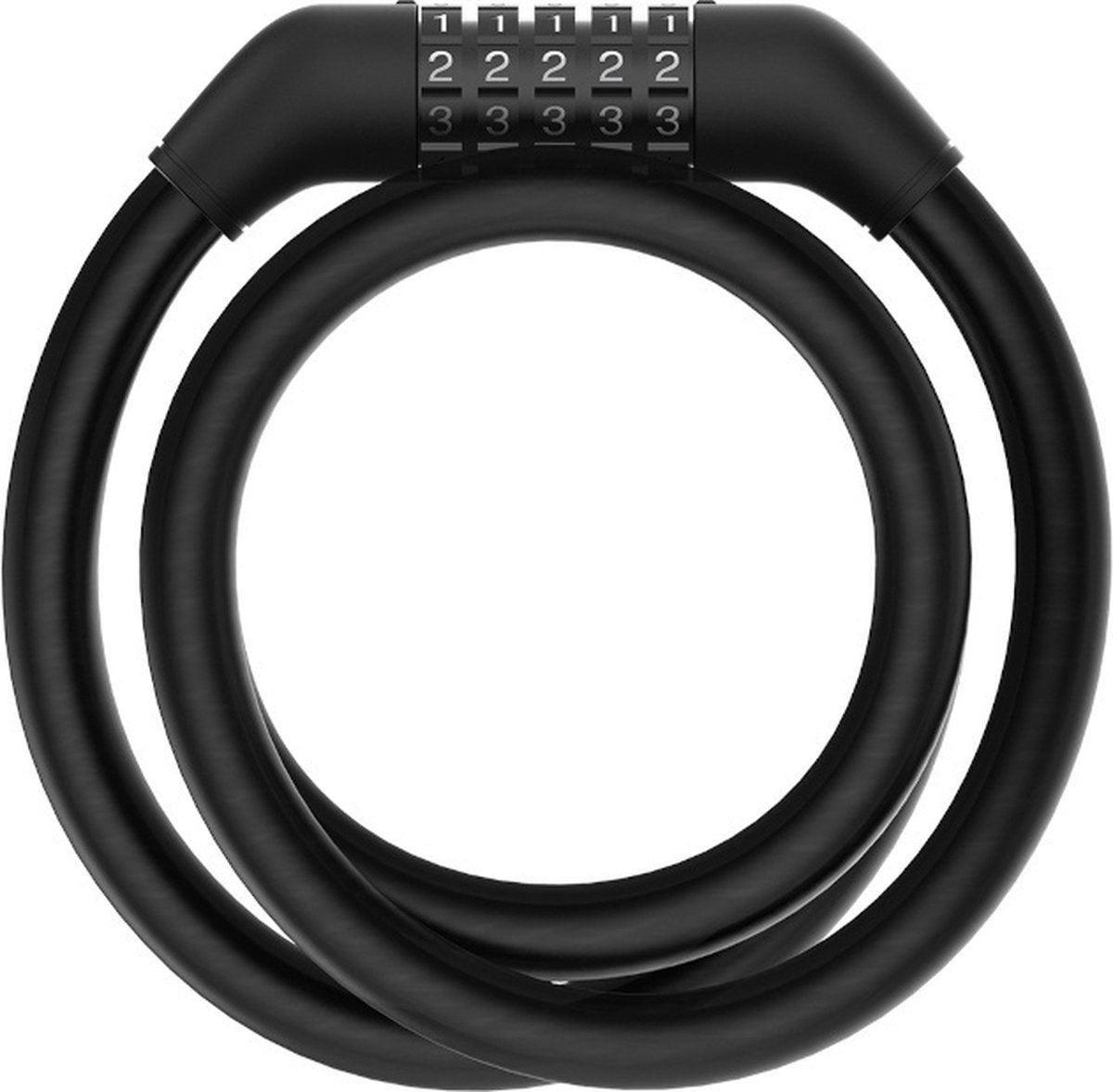 Lucchetto per cavo per scooter elettrico Xiaomi | lucchetto a cavo | per scooter elettrici e biciclette | combinazione di numeri | cavo d'acciaio flessibile | compatto e portatile | resistente alle intemperie