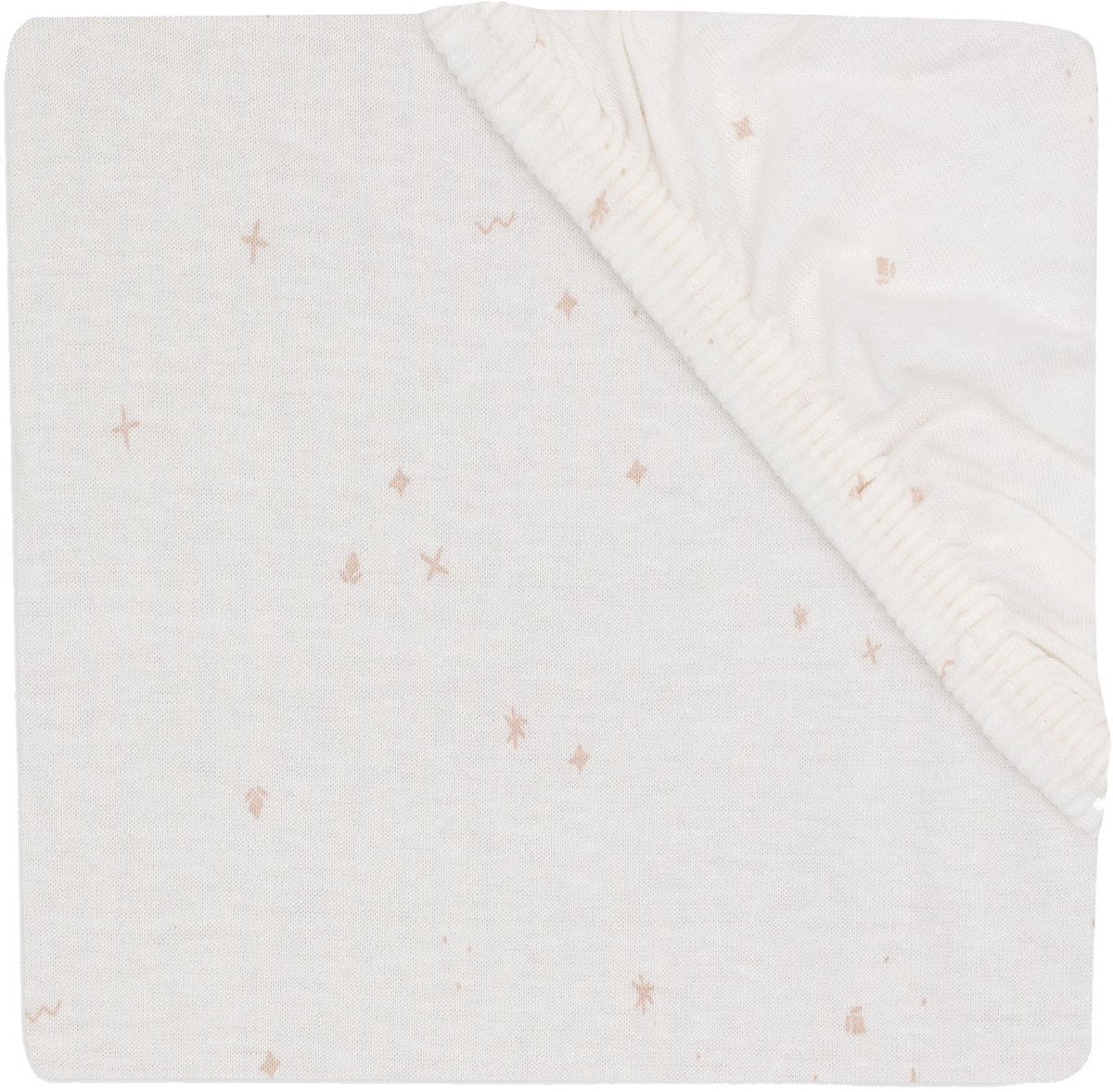 Jollein sábana bajera ajustable para cama - 60 x 120 cm - jersey - rosa salvaje