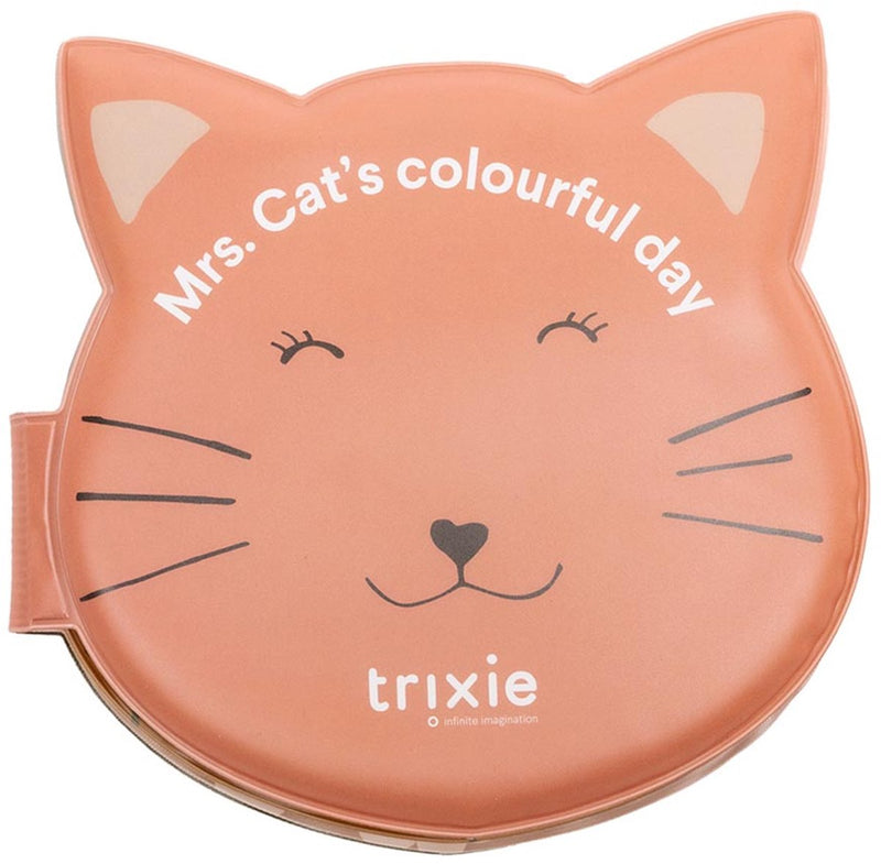 Libro da bagno Trixie - La giornata colorata della signora. gatto