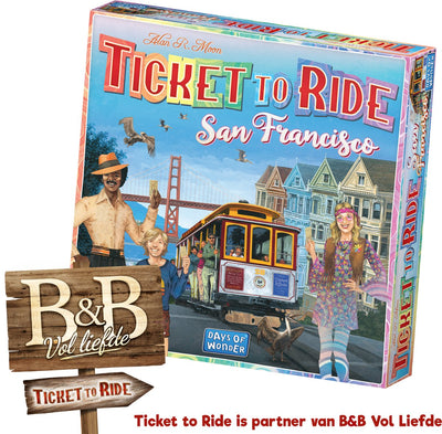 Bicket Asmodee per cavalcare il gioco da tavolo di San Francisco