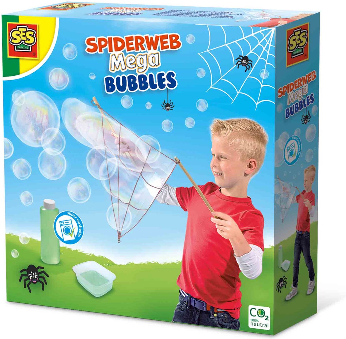 Ses spinnweb mega burbujas