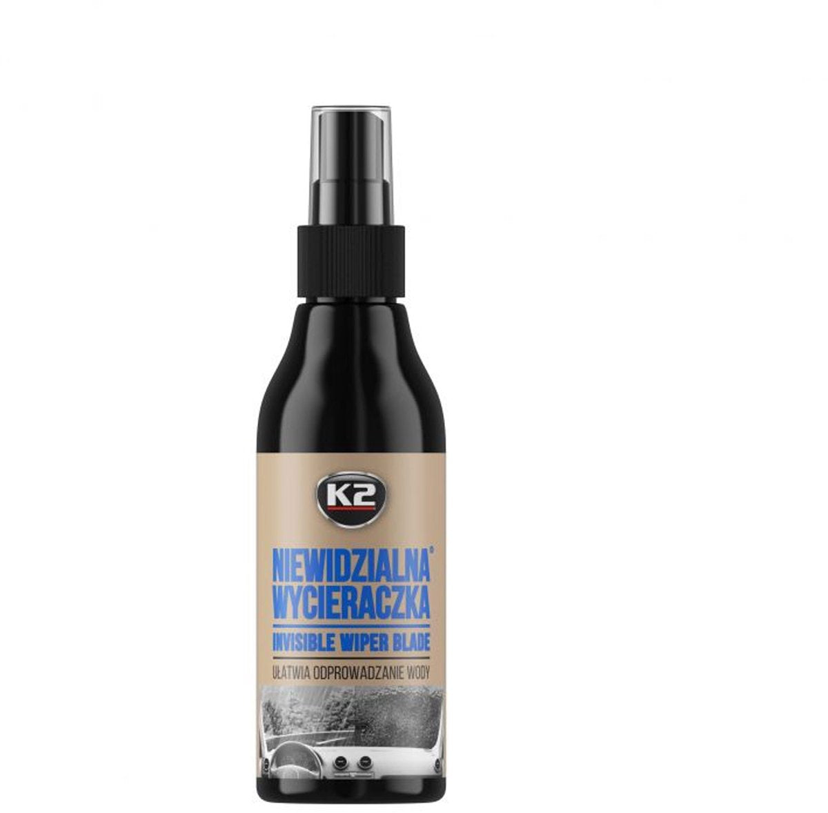 K2 k510 serie - onzichtbare ruitenwisser - 150ml - hydrofobe coating - voorruitbescherming