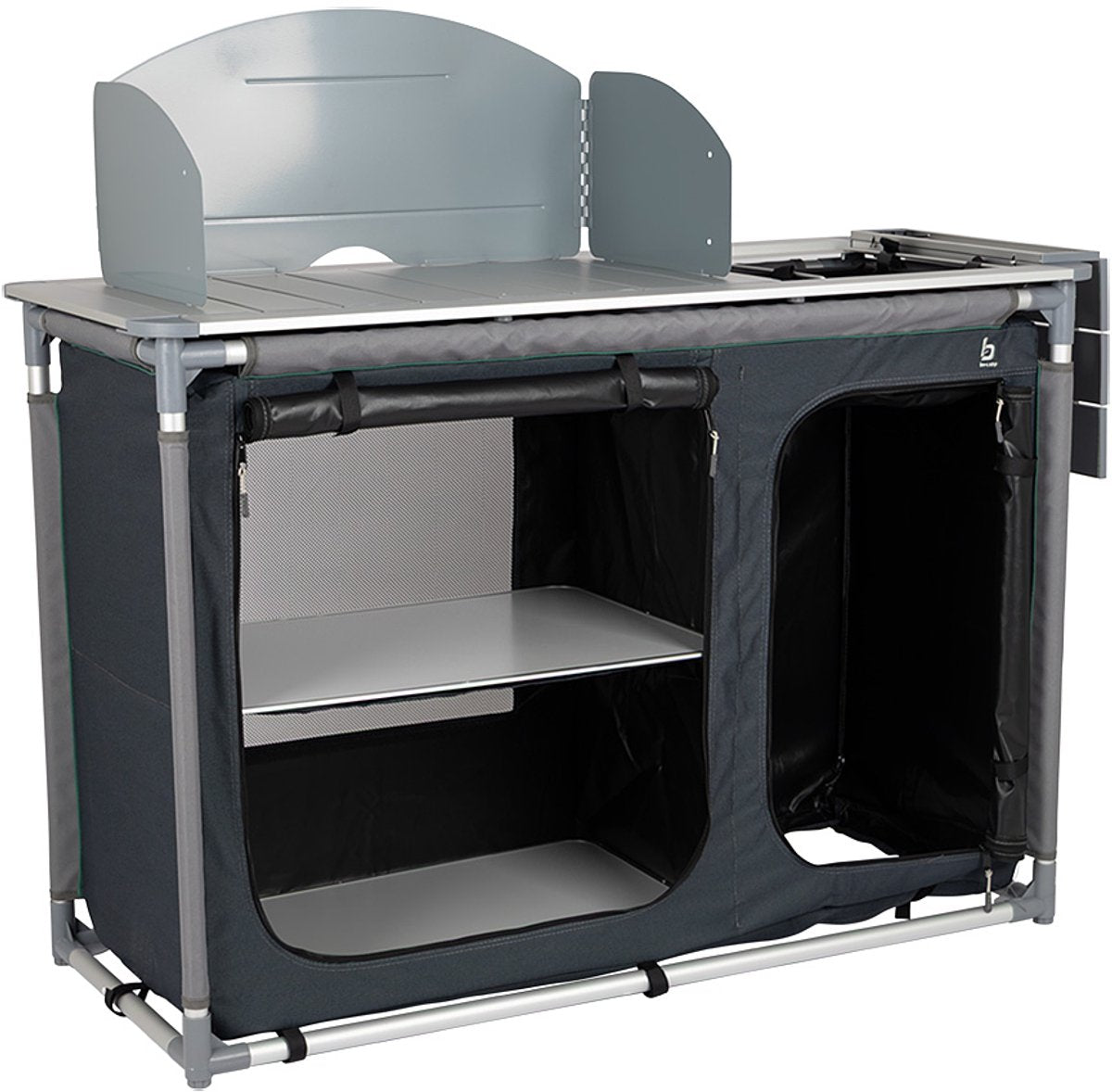 Bo-camp - kookeiland - peyto - met wasbak - 117x50x80 cm