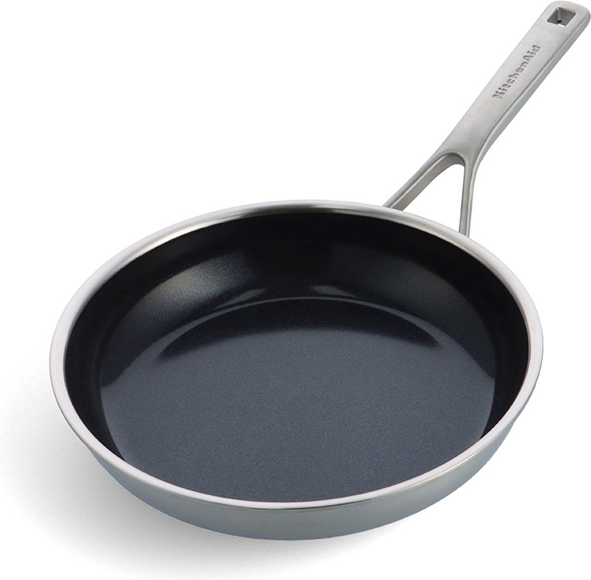 Sartén multicapa Kitchenaid ø28cm - acero inoxidable - inducción - antiadherente - sin pfas