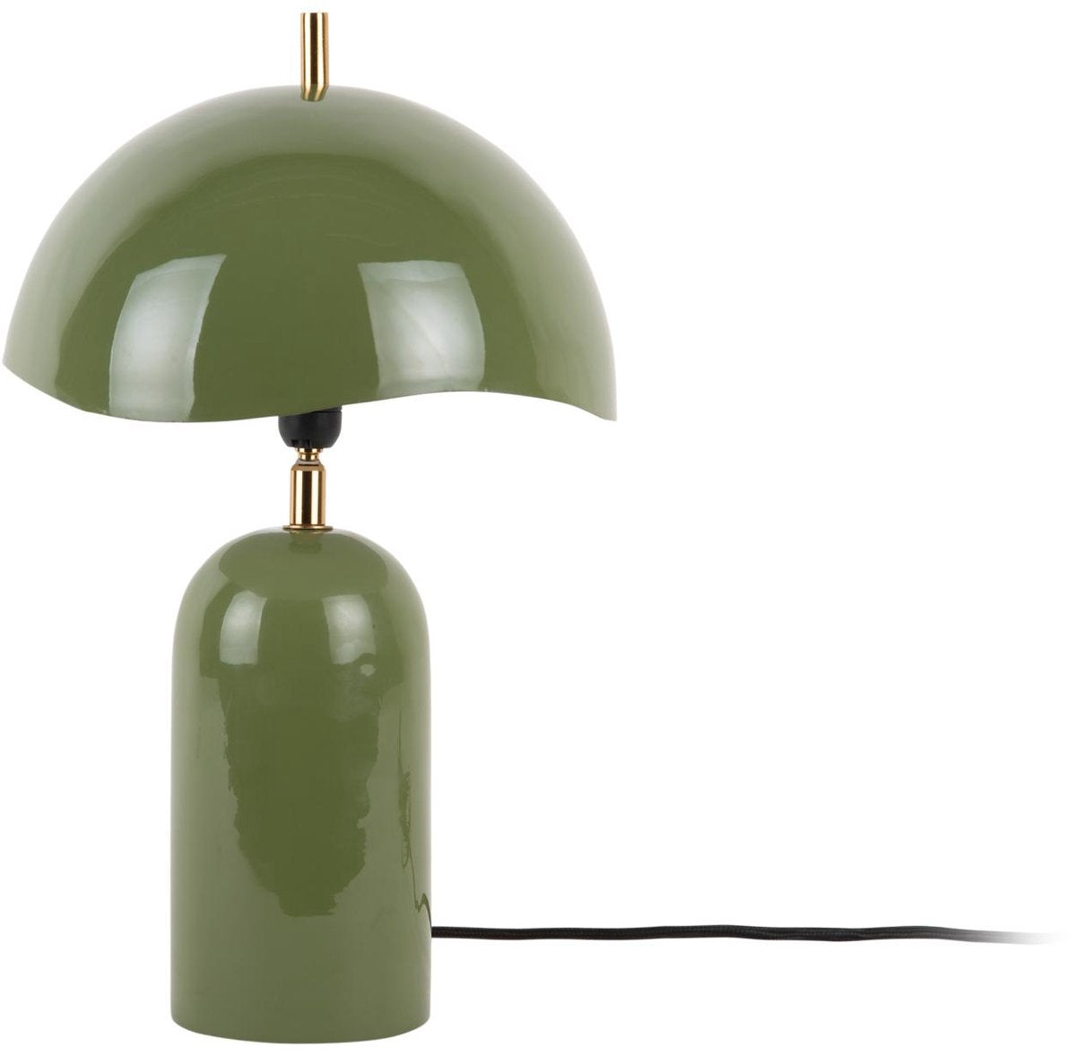 Lámpara de mesa Leitmotiv querido - verde selva - ø25cm - escandinavo