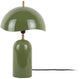 Lámpara de mesa Leitmotiv querido - verde selva - ø25cm - escandinavo