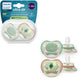 Philips avent ultra air – ciuccio traspirante e leggero (6-18 mesi) – 2 pezzi – scf087 17