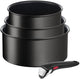 Tefal ingenio unlimited - pannenset - 4-delig - inductie - stapelbaar - afneembare handgreep - ruimtebesparend