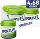 Sportlife chicle menta tarro - chicle fresco sin azúcar - 4x102g