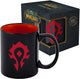 Blizzard World of Warcraft - tazza con confezione regalo - orda - 330 ml nera