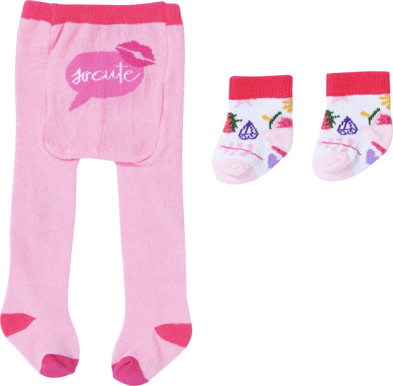 Calcetines de medias nacidas en el bebé, 2 ts. 43 cm