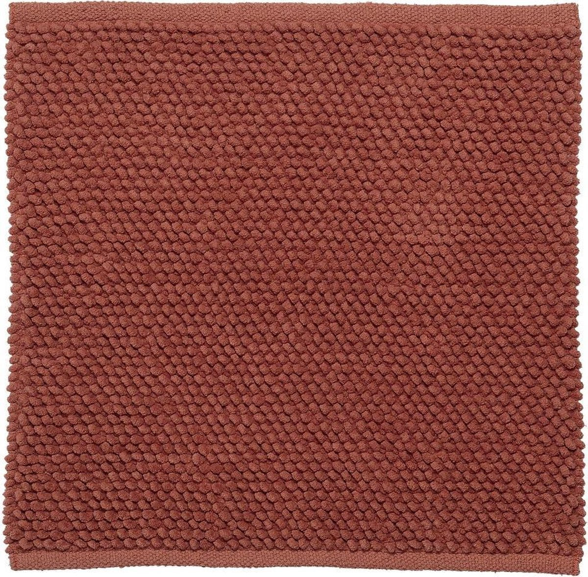 Sealskin - alfombra de baño delhi 60x60 cm - algodón - rosa oscuro