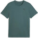 T-shirt Puma Tad Essentials Solid Cat Logo Small a maniche corte verde M da uomo