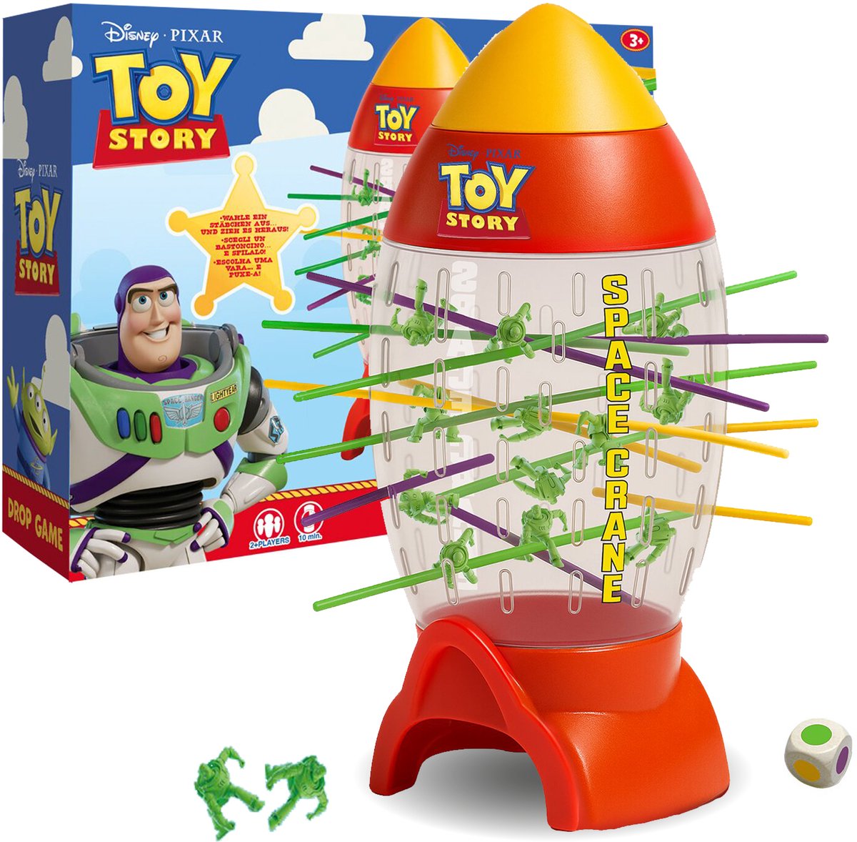 Imc Toys Disney Pixar Toy Story - Toy Story Drop Game - Gioco per famiglie