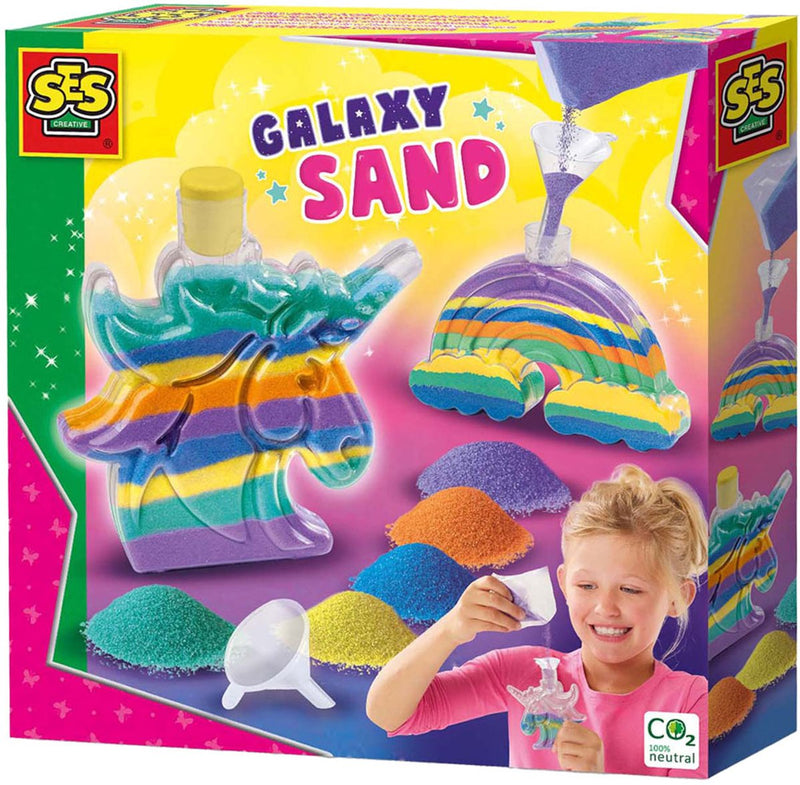 SES Galaxy Zandkunst - Unicorn e Regenboog