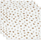 Jollein x Miffy - panno in mussola piccolo 70x70 cm - fasciatoio - cotone morbido - 3 pezzi - miffy e i suoi amici