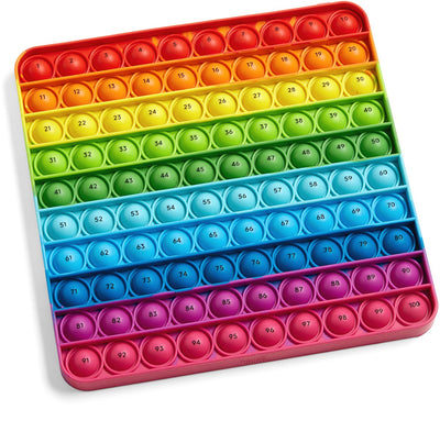 Recursos de aprendizaje cien tablero sensorial bubble popper - 1+