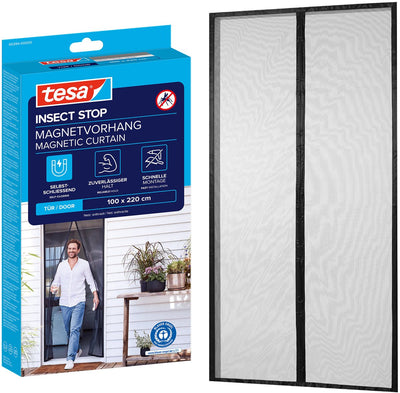 Tesa 1074287 - es cortina magnética antracita | 1 pieza