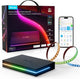 Govee AI Sync Box 2 55–65 pulgadas - HDMI Sync Box con iluminación LED - RGBICW - Control de aplicaciones - Alexa Google - Compatible con Matter