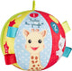 Palla giocattolo Sophie la giraffa con sonaglio - giocattoli per bambini - palla giocattolo - da 3 mesi - ø11 cm - multicolore