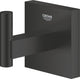 Grohe quickfix start cube towel hook - matte black