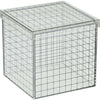 Cubo griglia 3D trasparente - 10x10x10 cm
