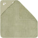Capa de baño holandesa - bordada - verde - 100 x 100