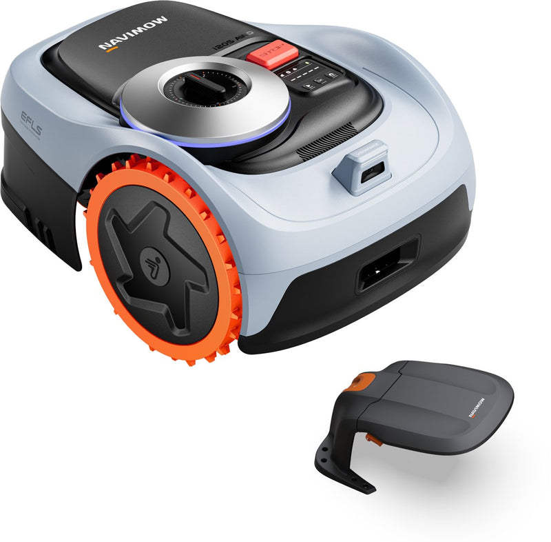 Navimow segway i208 awd - robot cortacésped - nrtk + vision - sin cable delimitador sin antena - instalación automática - 800m² - pendiente 45% - evitación de obstáculos AI - apple find my - súper silencioso 59db - 3 años de garantía robot cortacésped