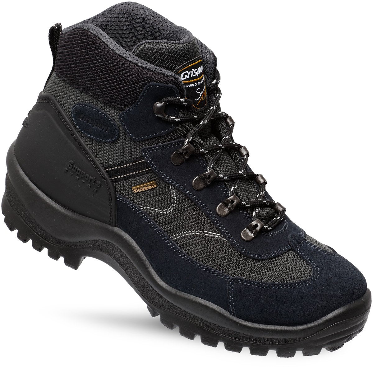 Scarponi da trekking unisex Grisport torino mid - blu scuro