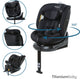 Titanium baby seggiolino auto Titanium baby smart nitro evo nero