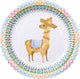 Boland - set 6 papieren bordjes lama - lama - lama
