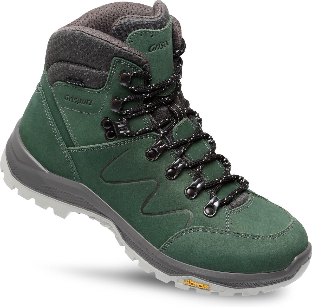 Grisport boston zapatos para caminar de media caña para mujer - hierba - talla 42