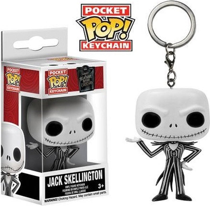Funko pesadilla antes de navidad - llavero pop vinilo jack 4cm!