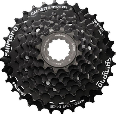 Shimano Cassette 8-Speed ​​| HG200 | 11-32T | black