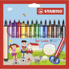 Stabilo trio scribbi felt -tip pens, 14st.
