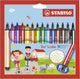 Stabilo trio scribbi felt -tip pens, 14st.