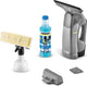 Kärcher wvp 10 professional window cleaner - battery runtime 35 - replaceable battery - streak-free result - window cleaning concentrate approx. 30 r 500 ml