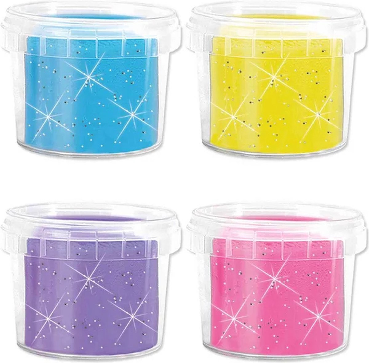 SES Feel Good Klei Sparkle, 4x90gr