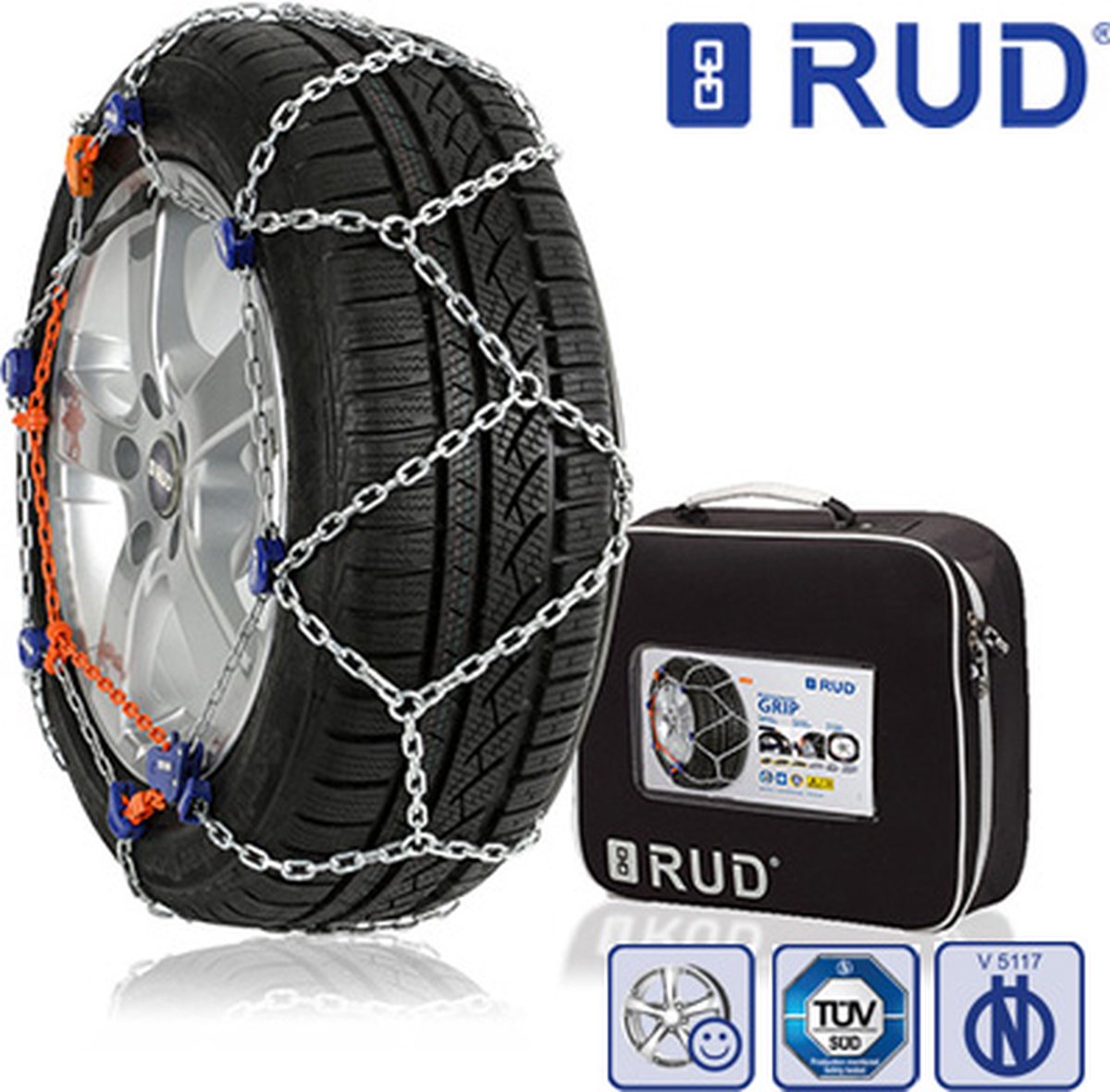 Set catene da neve Rud Grip 4055