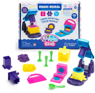 Risorse didattiche playfoam® sand - set di rivelazione magica - 3+