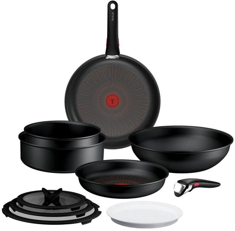 Tefal ingenio excellence fusion - pannenset - 11-delig - inclusief deksel - handgrepen