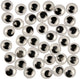 Creativ Company Wiebelogen not self -adhesive 12mm, 1000st.